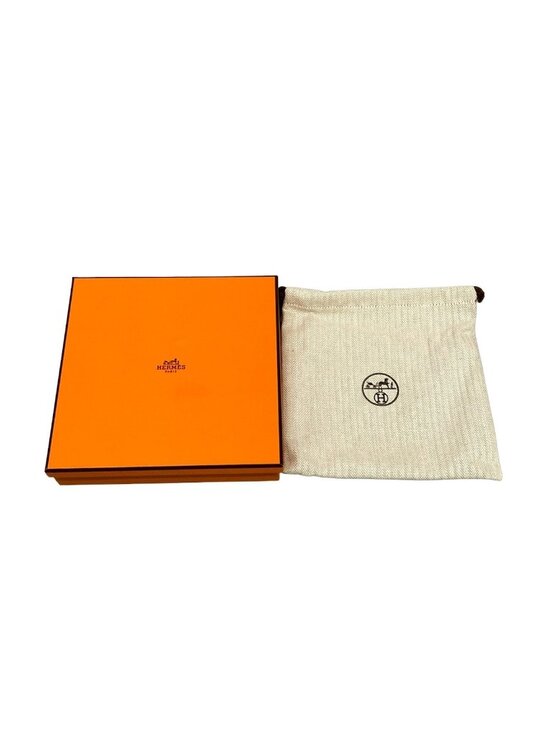 Hermes Belt 80 Black Orange